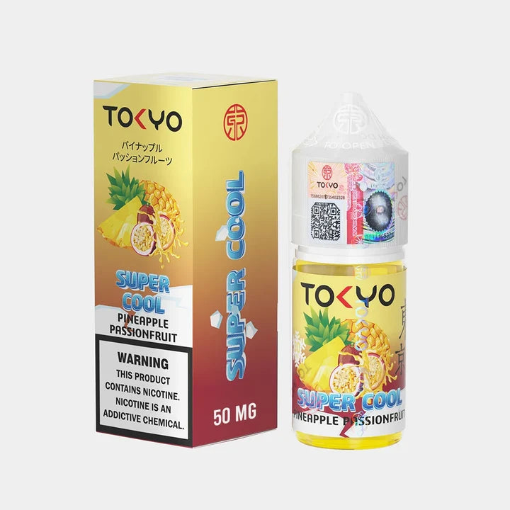 TOKYO SUPER COOL PINEAPPLE PASSION FRUIT ICE SALTNIC