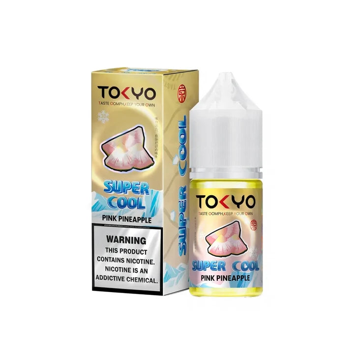 TOKYO SUPER COOL PINK PINEAPPLE ICE SALTNIC